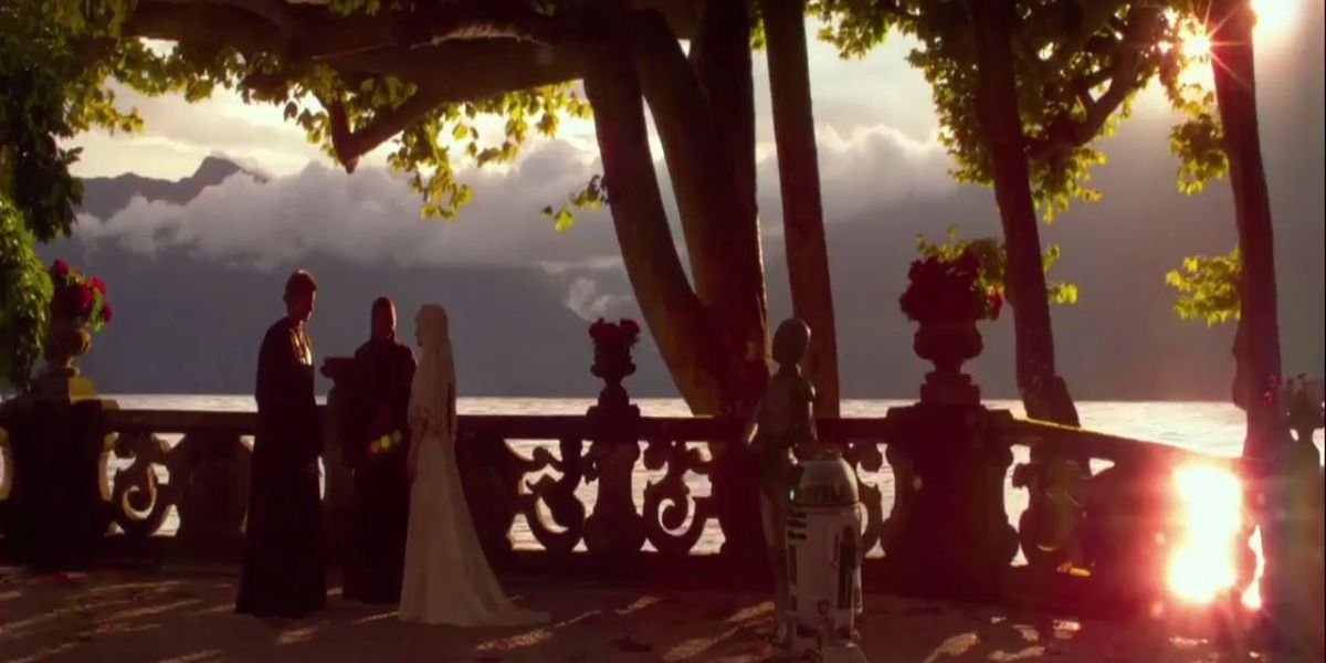 Star Wars Attack Of The Clones Padmé Amidala Anakin Skywalker Wedding