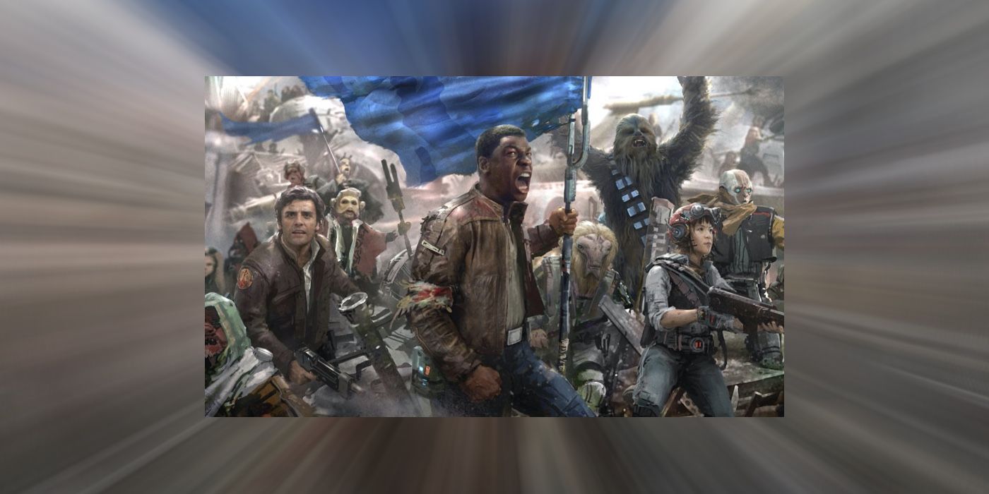 Star Wars Duel of the Fates Finn Resistance Concept Art