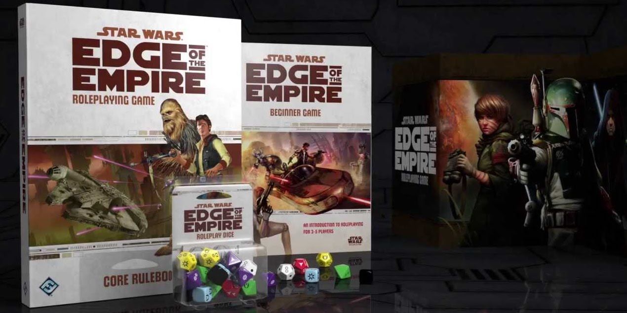 Star Wars: Edge of the Empire Books and Dice