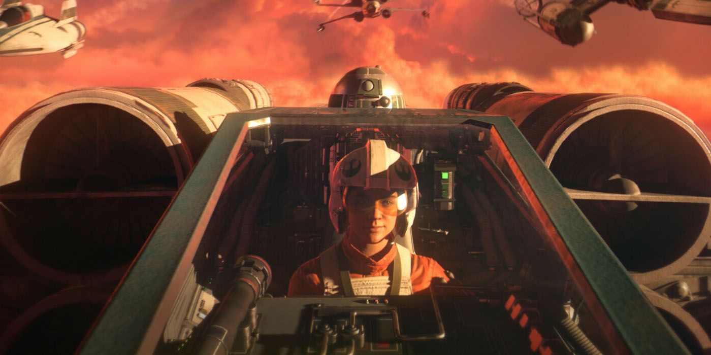 Star Wars Squadrons Rebel Pilot X-Wing