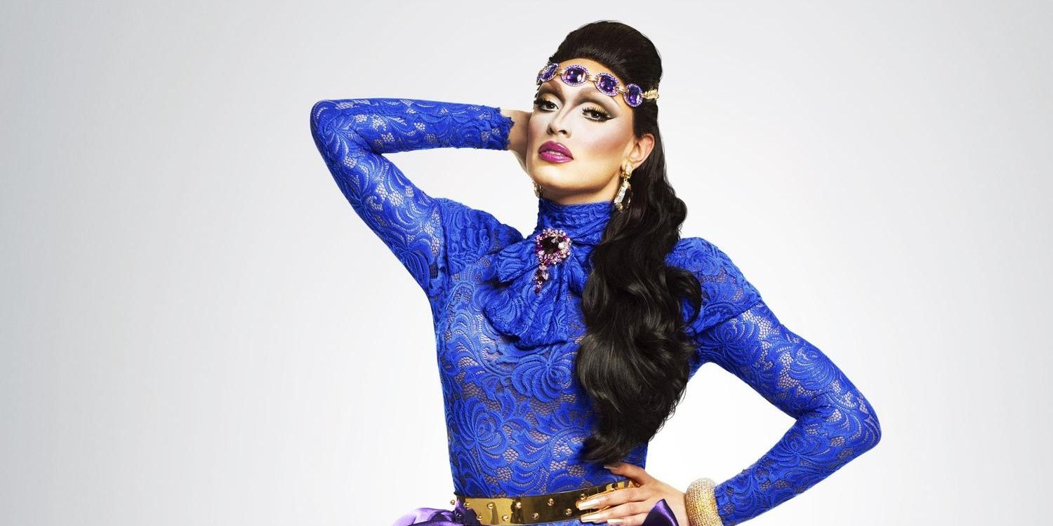 Tatianna posing for her promotional image for RuPaul's Drag Race All Stars