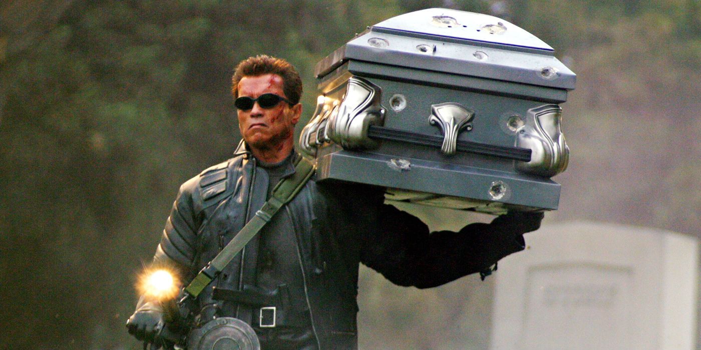 Terminator 3 - Arnold Schwarzenegger T-800 Coffin Scene