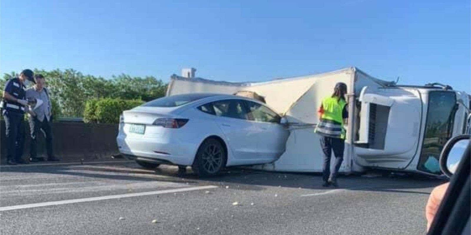 Tesla Semi Crash