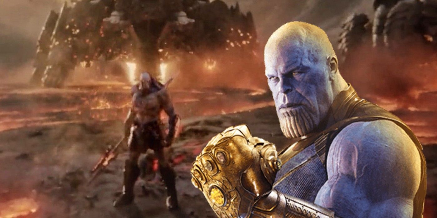 Justice League: Thanos Retreats From Darkseid In Snyder Cut Fan Edit