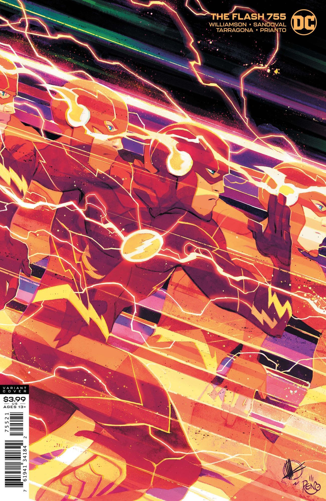 The Flash 755 Comic Variant Cover