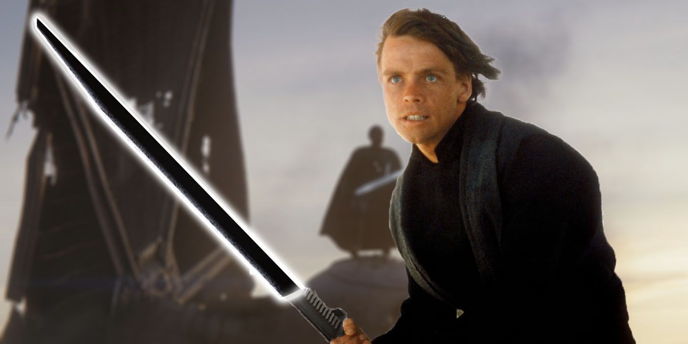 The Mandalorian Luke Skywalker Darksaber