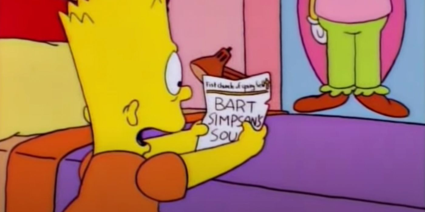 The Simpsons Bart soul