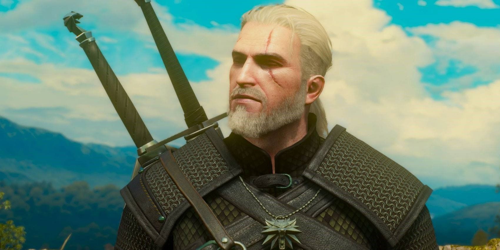 The Witcher 3 Geralt Stare