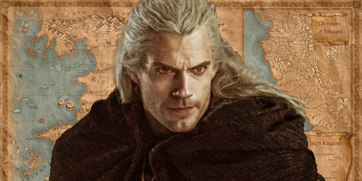 The Witcher Geralt Map