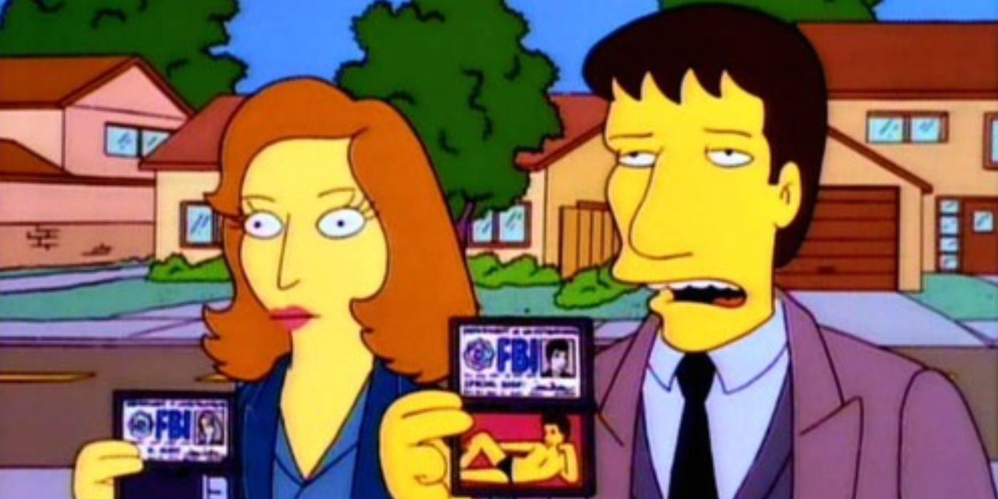 The X-Files on The Simpsons