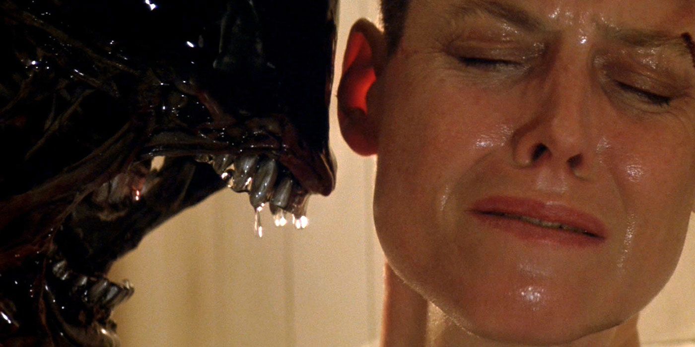 Ripley afraid of the Xenomorph in Alien 3 