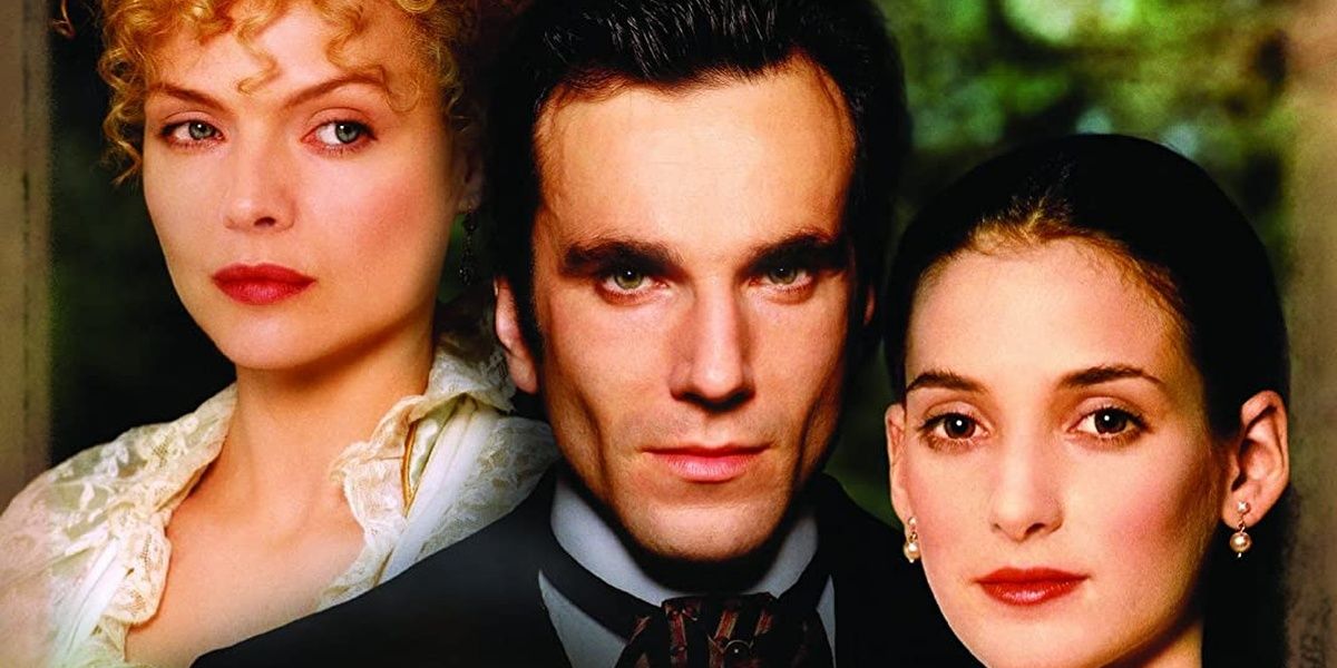 Poster featuring the three main characters from The Age of Innocence