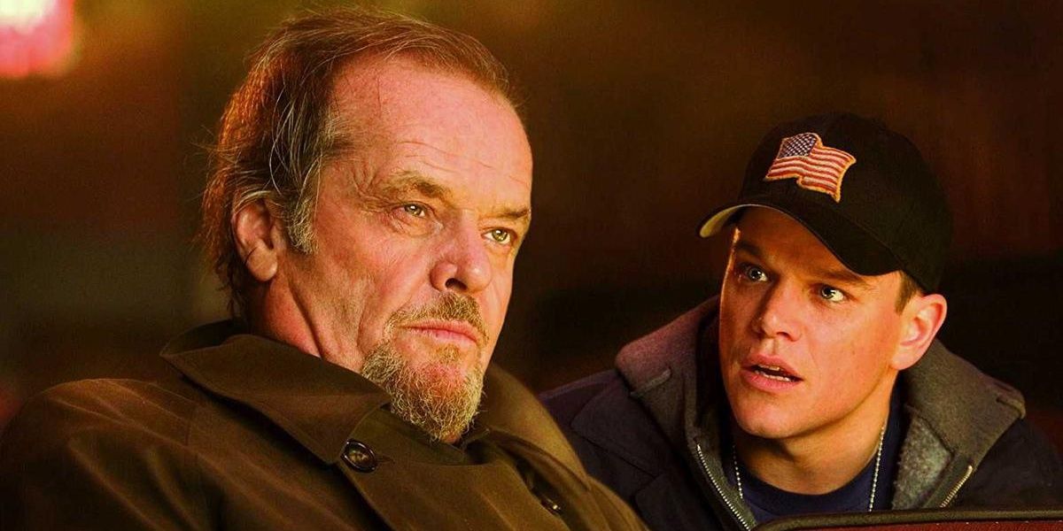 Jack Nicholson and Matt Damon The Departed