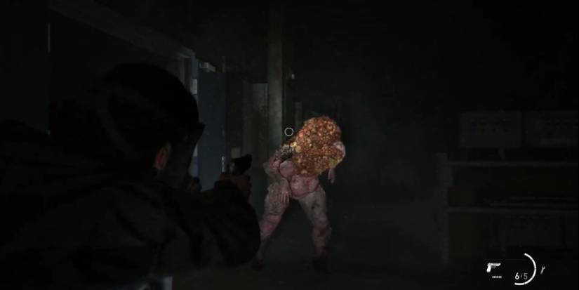 The last of Us Part 2 Shambler Dark Fight