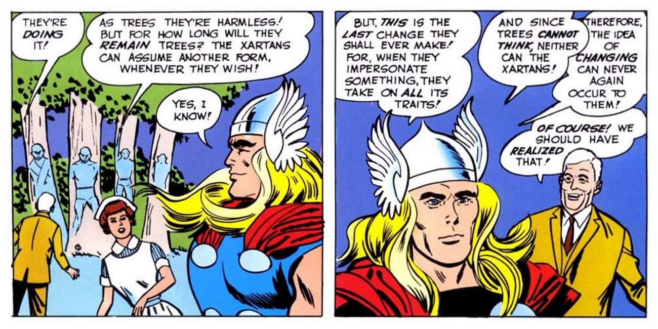 Thor Comic Dark Cruel Xartan Aliens