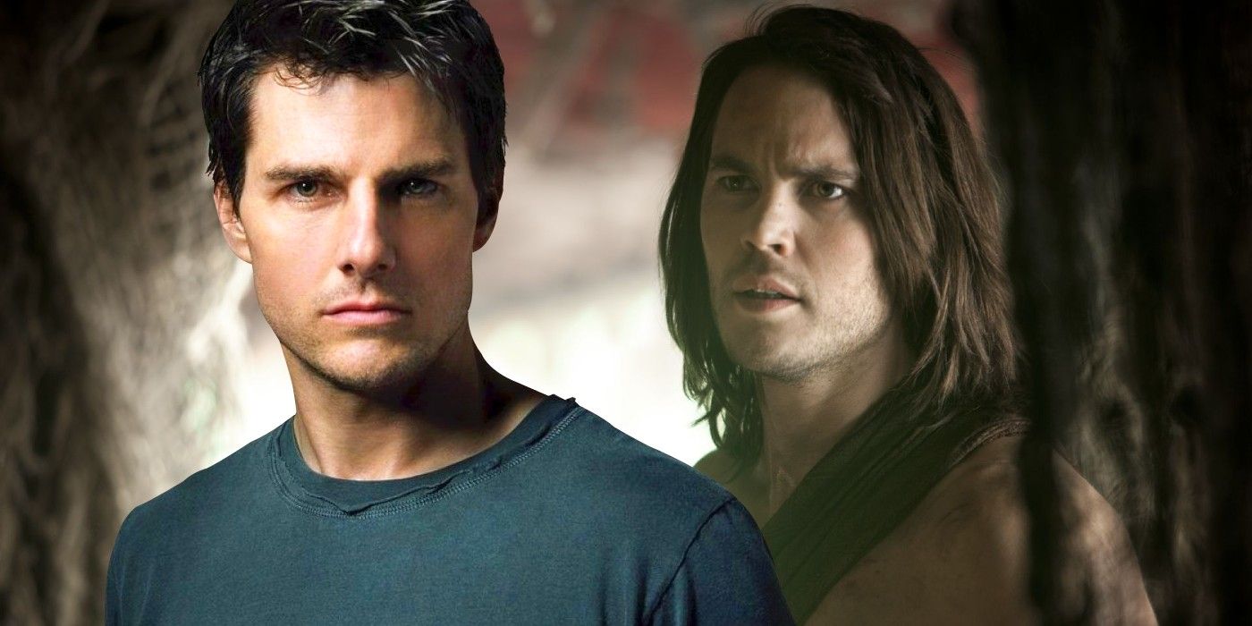 Tom Cruise and Taylor Kitsch as John Carter