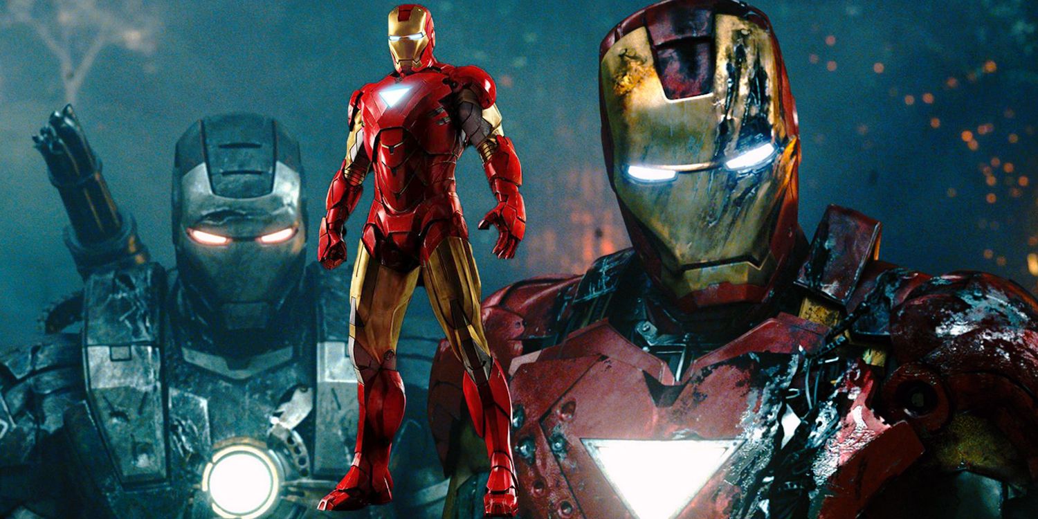 Tony Stark usou a armadura Mark VI do Homem de Ferro em Homem de Ferro 2 e Os Vingadores