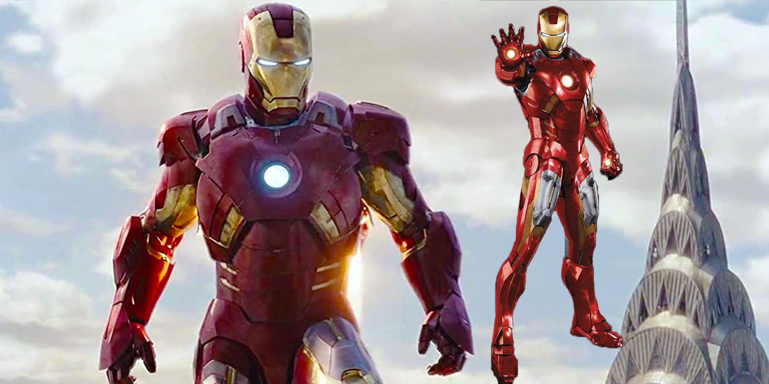 Armadura Mark VII do Homem de Ferro de Tony Stark em Os Vingadores
