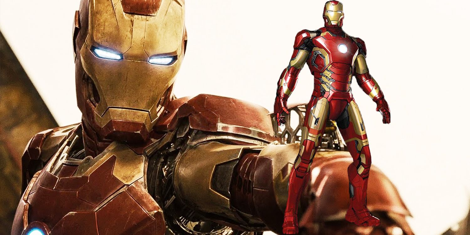 Armadura do Homem de Ferro Mark XLIII de Tony Stark em Vingadores: Era de Ultron