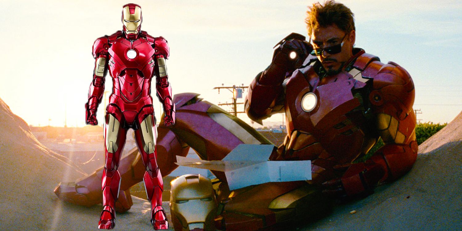 Armadura Mark IV de Tony Stark em Homem de Ferro 2