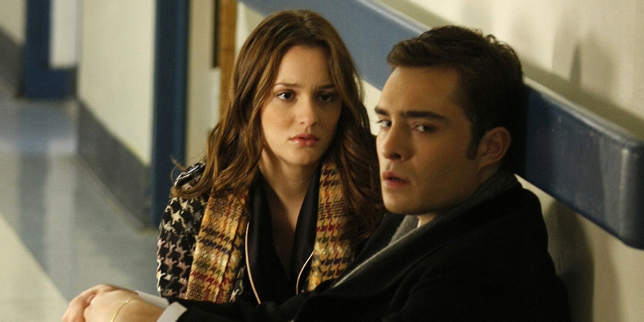 Chuck and Blair in hospital in Gossip Girl