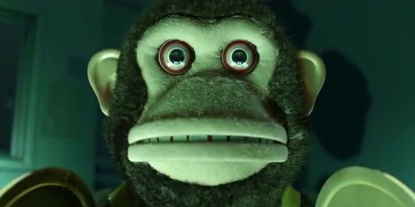 The evil monkey watching the cams from Toy Story 3