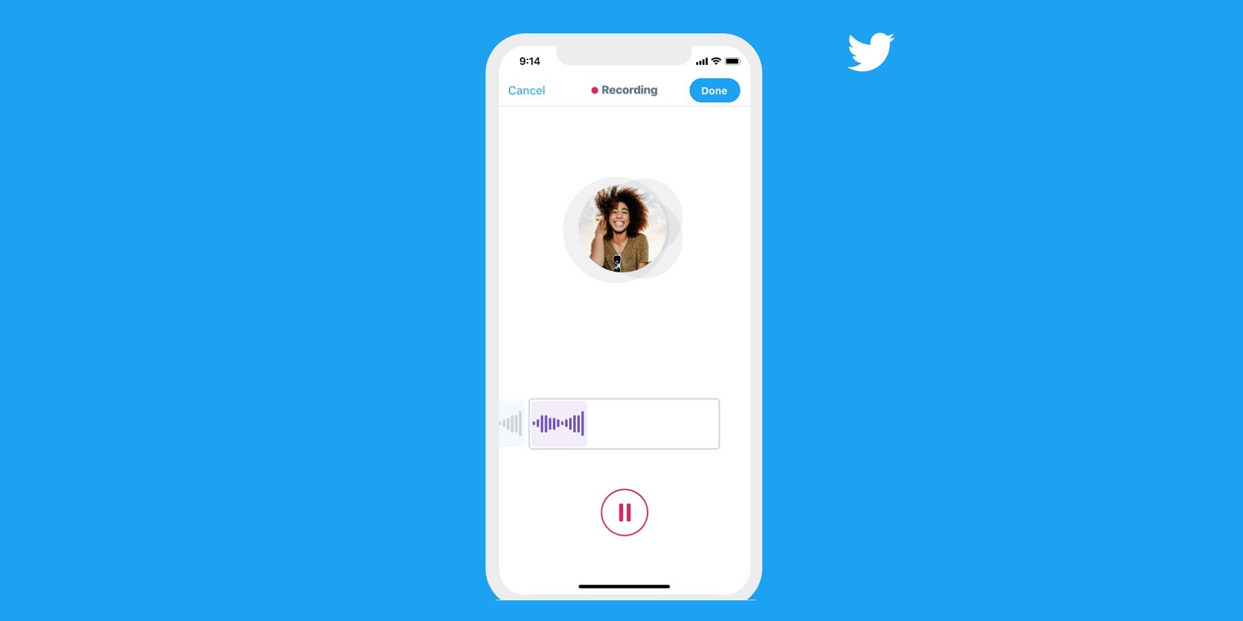 Twitter Starts Letting iPhone Users Compose & Send Voice Tweets