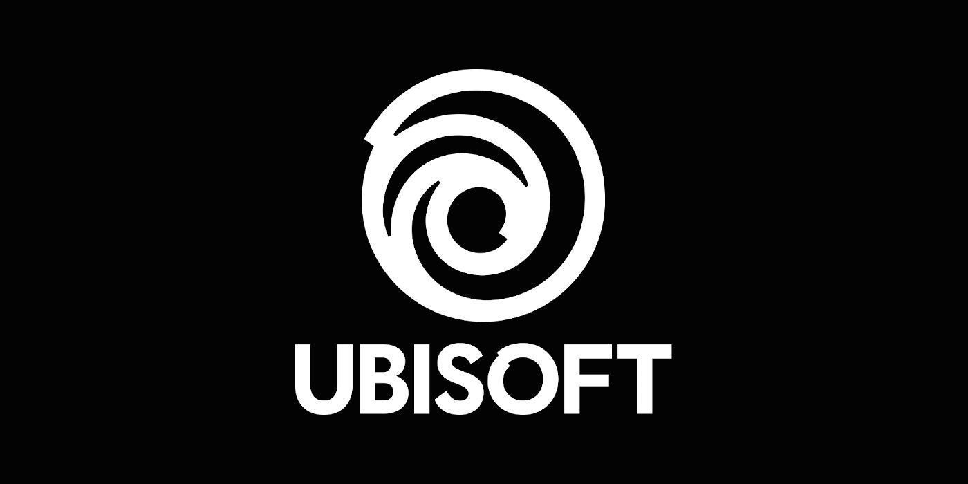 Ubisoft Logo White on Black