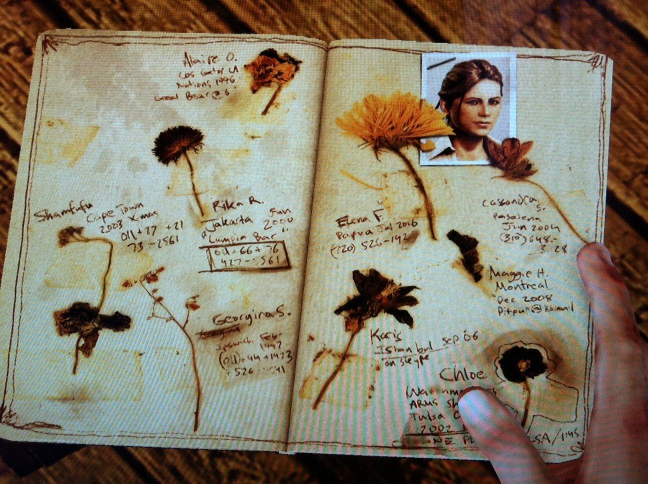 Uncharted 2 journal entry by Nathan Drake