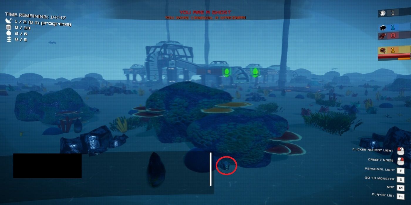 Unfortunate Spacemen Dopefish Location