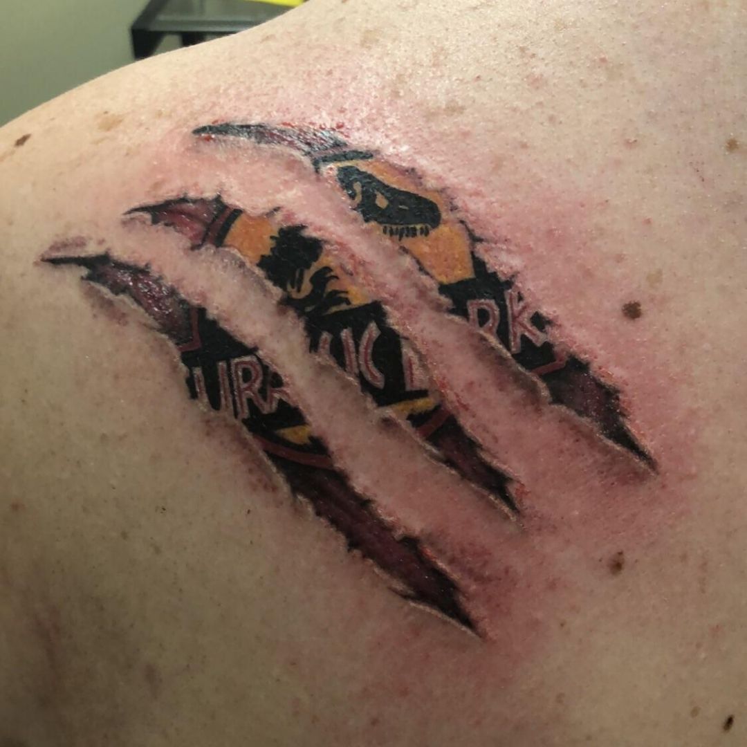 jurassic park tattoo