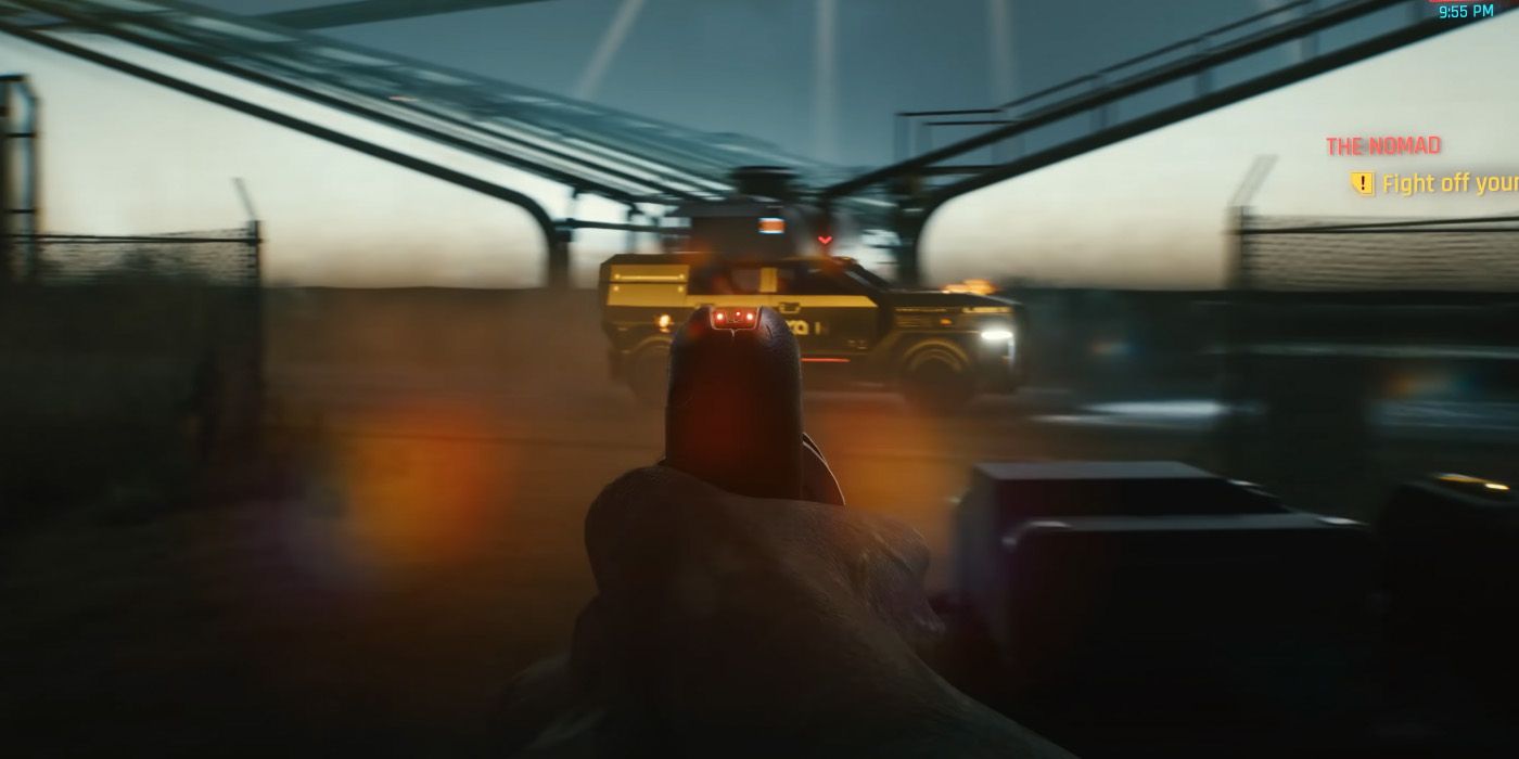Vehicle Combat in Cyberpunk 2077