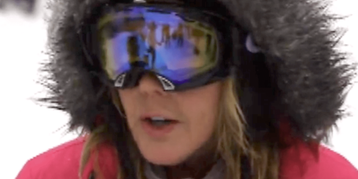 Vicki Gunvalson on ski trip