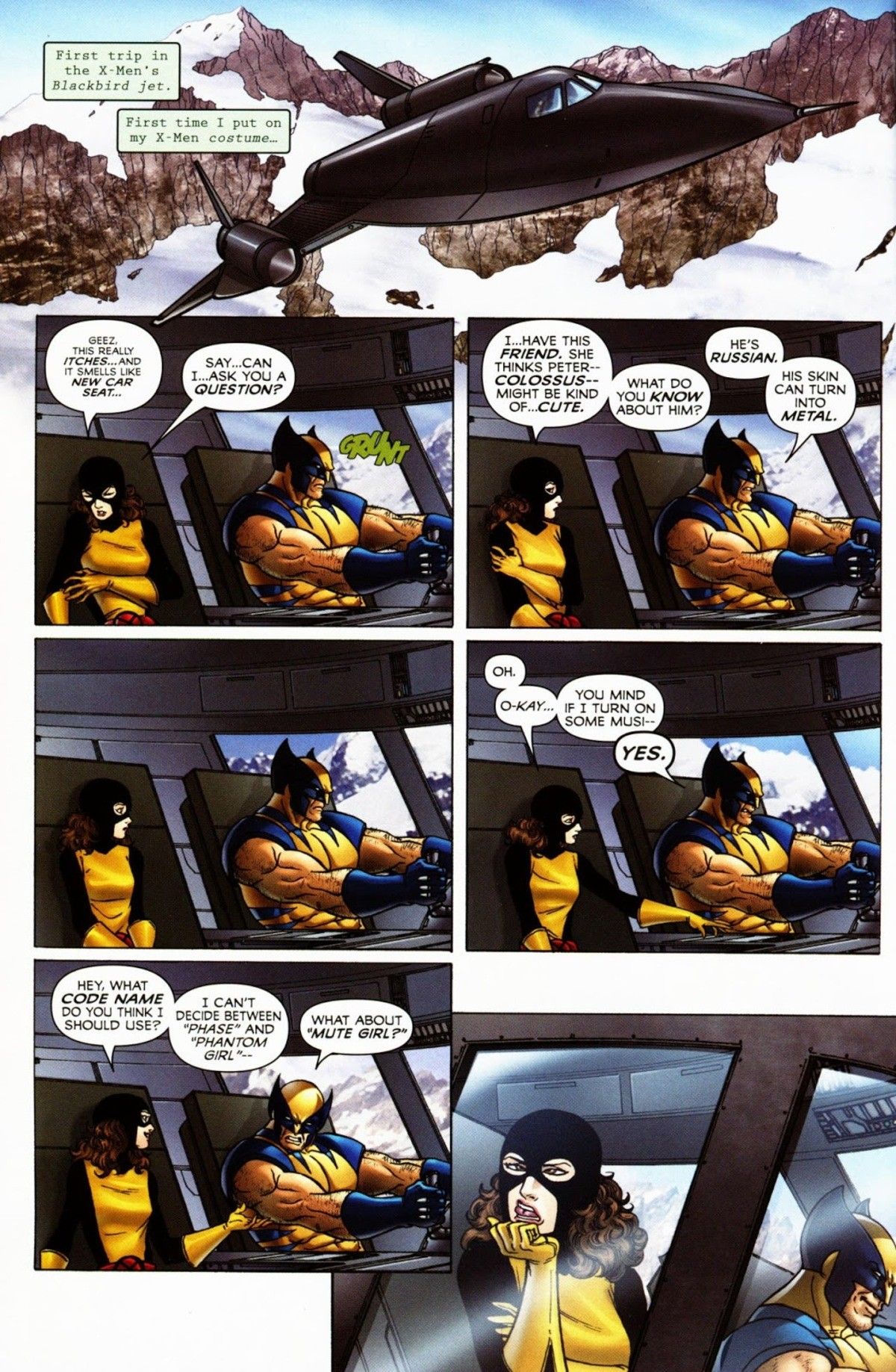 Wolverine Small Talk