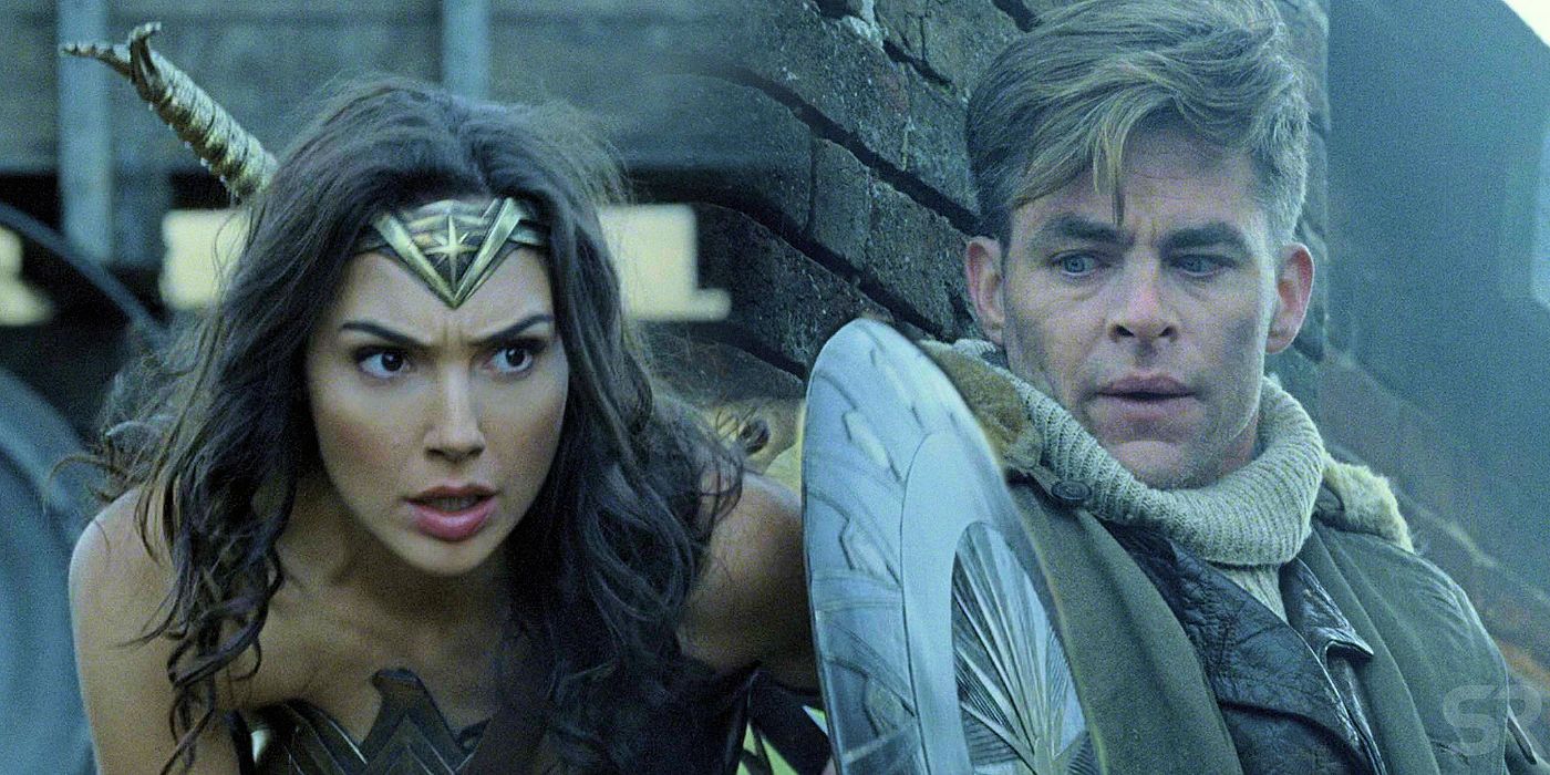 Wonder Woman 2017 Movie Diana Prince and Steve Trevor