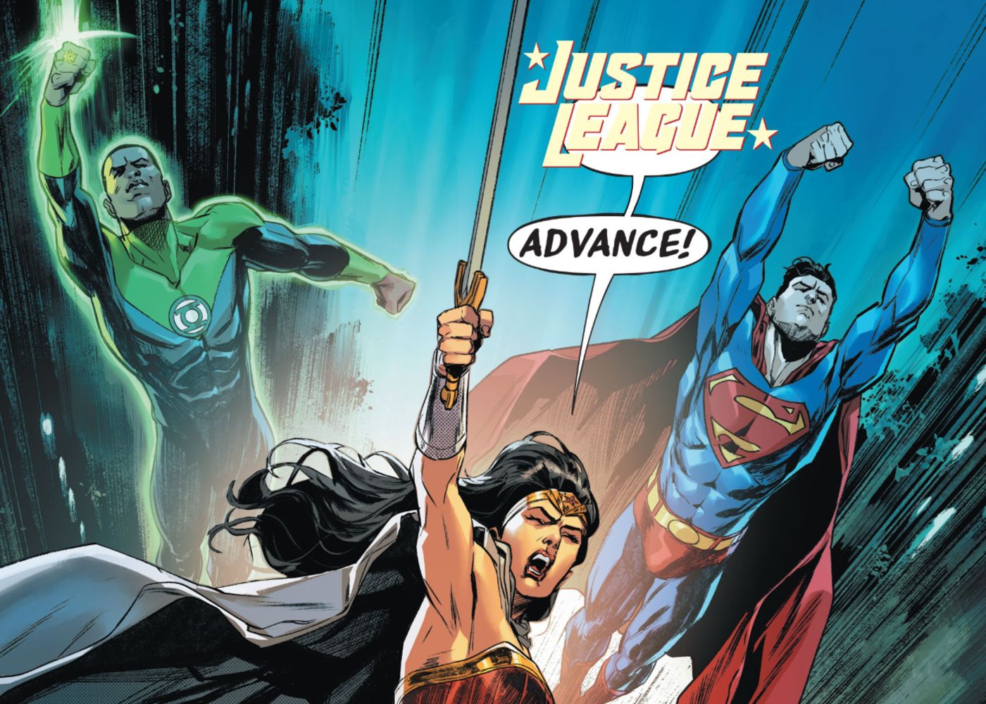 Wonder Woman Justice League Advance