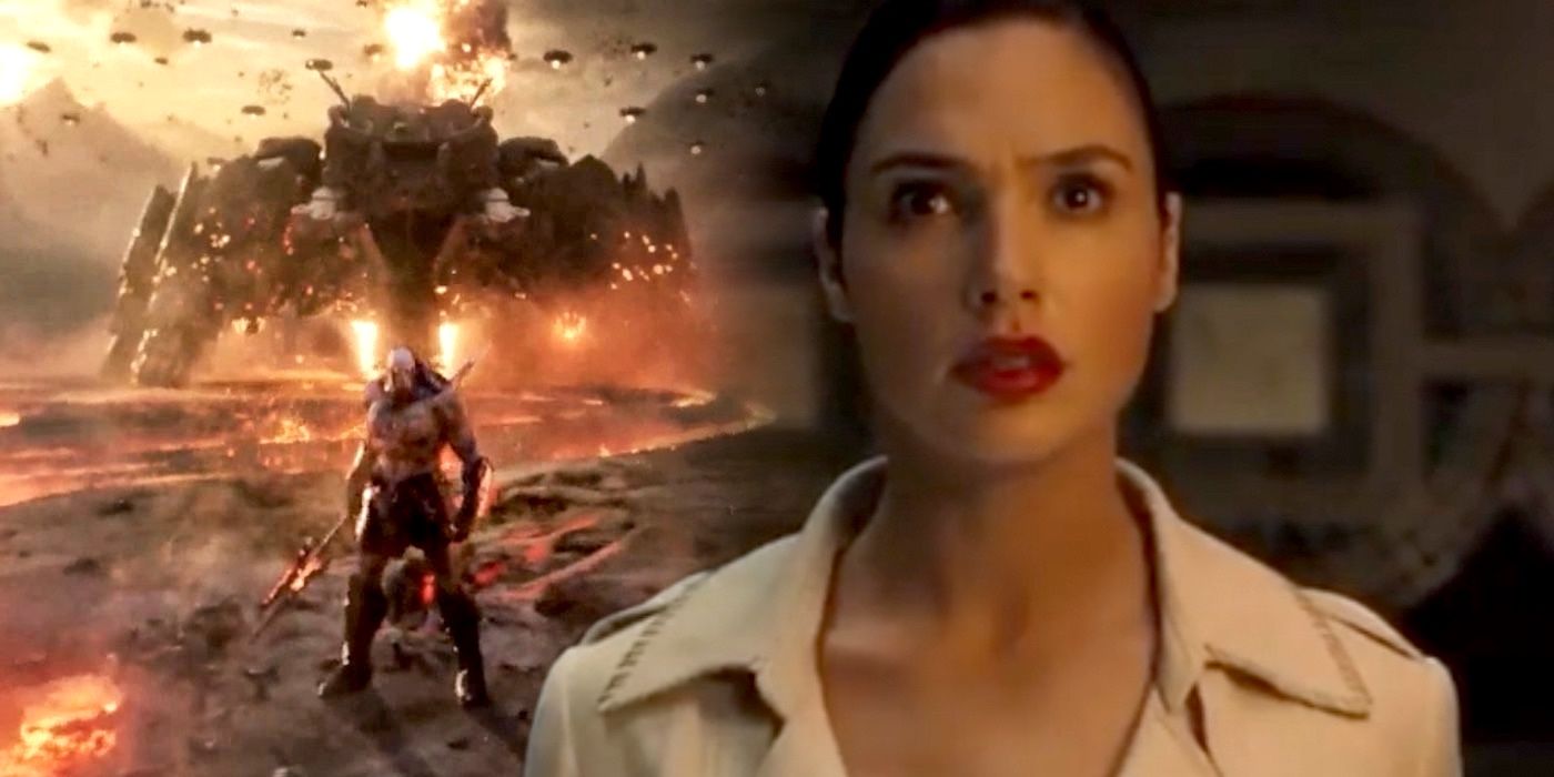 Wonder Woman and Darkseid in Justice League Snyder Cut