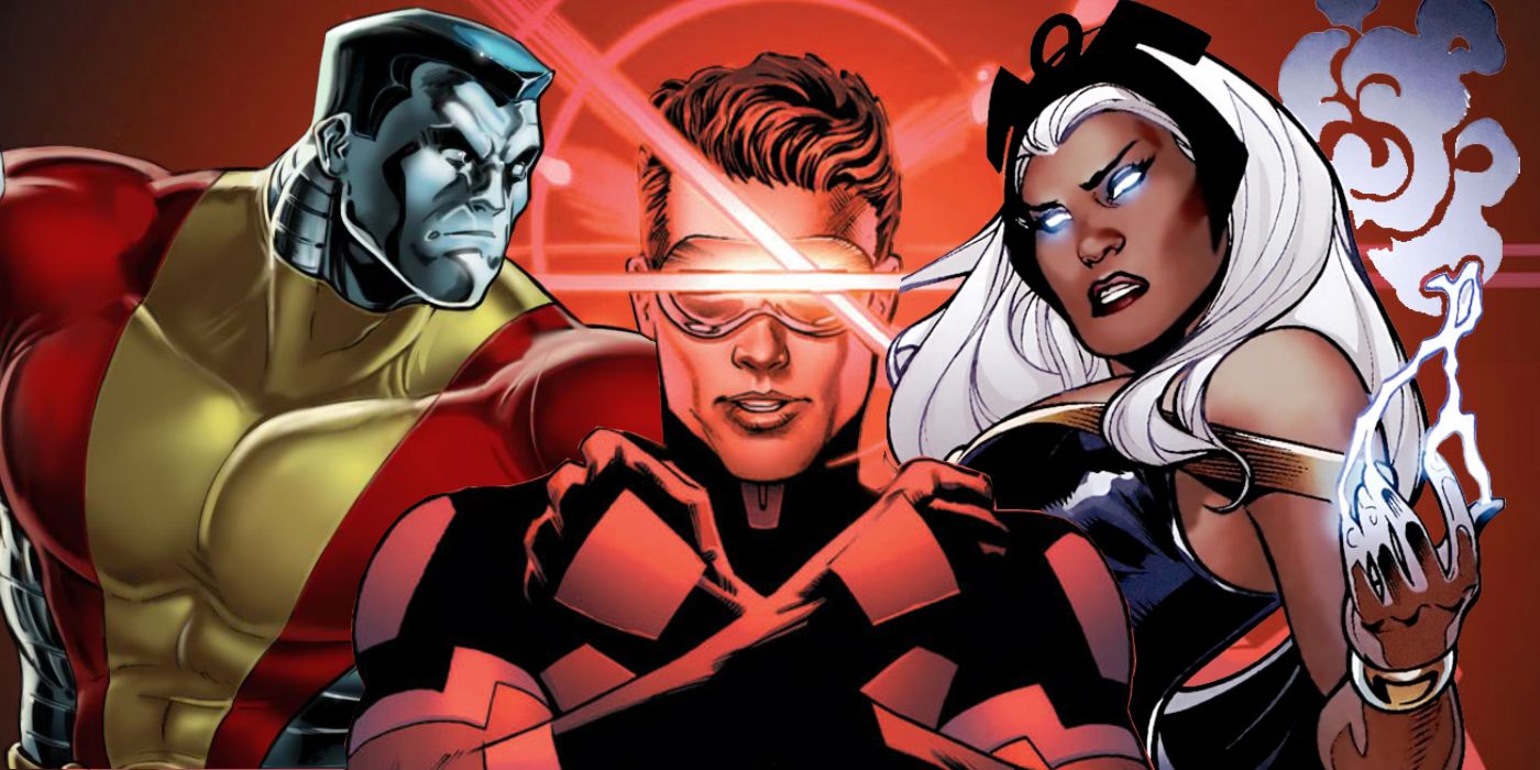 X-Men Marvel Cyclops Storm Colossus