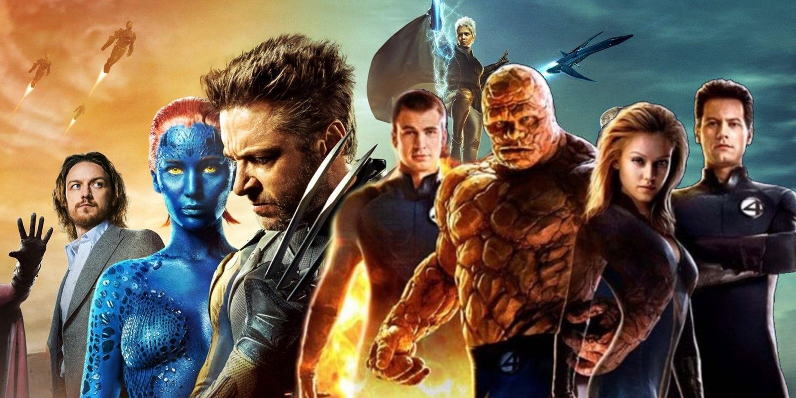 X-Men and the Fantastic Four