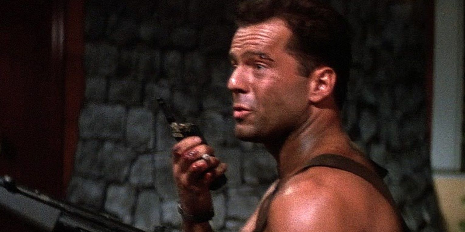 John McClane saying 'Yippee ki yay' in Die Hard