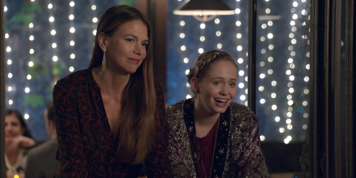 Liza and Caitlin on Younger