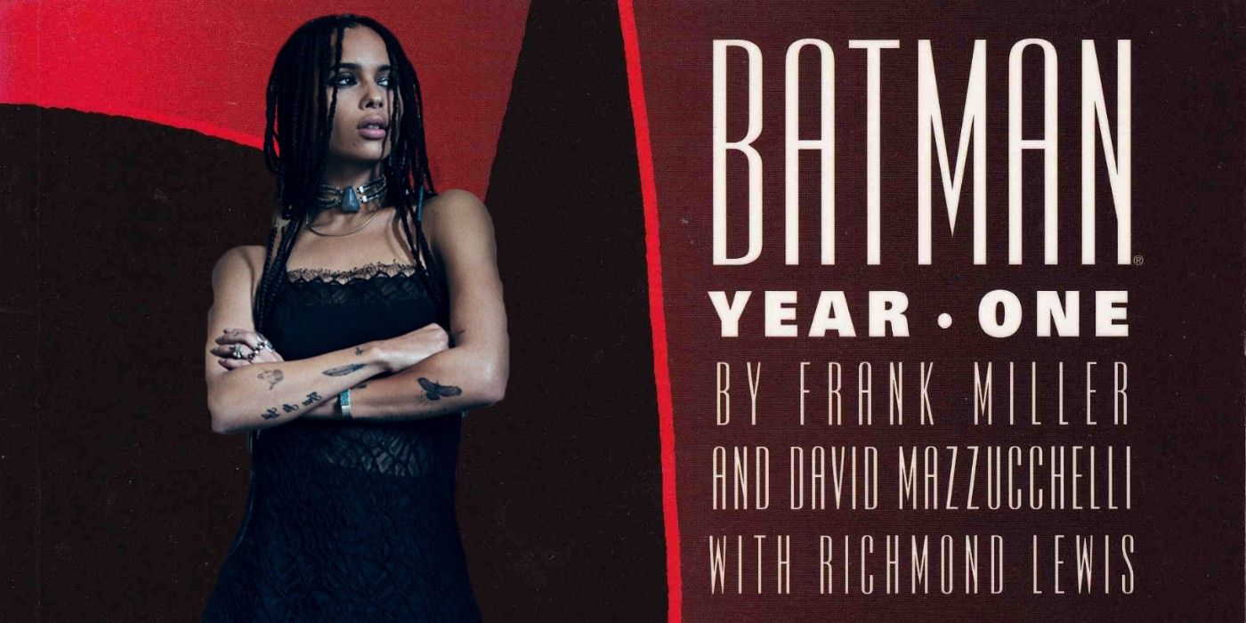 Zoe Kravitz is reading Batman Year One