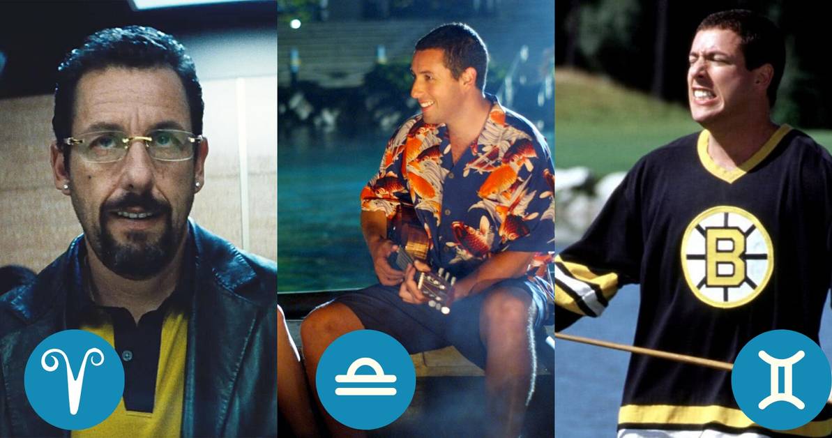 What zodiac sign is adam sandler 60 photos