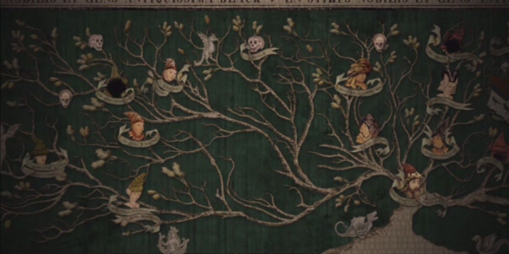 black family tapestry Cropped