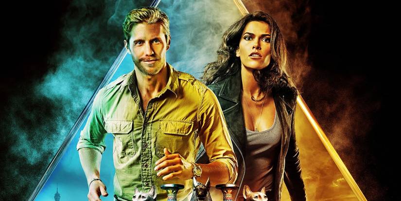 blood & treasure cbs poster