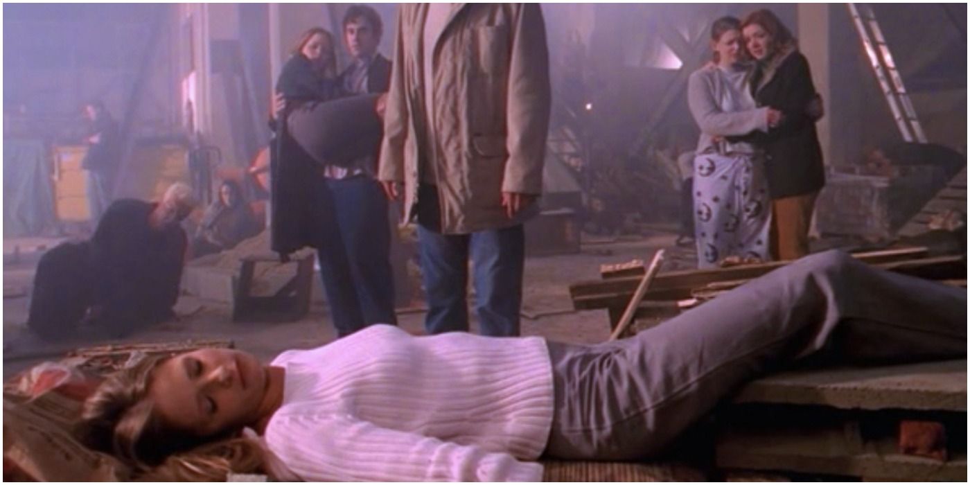 Buffy dead on the ground 
