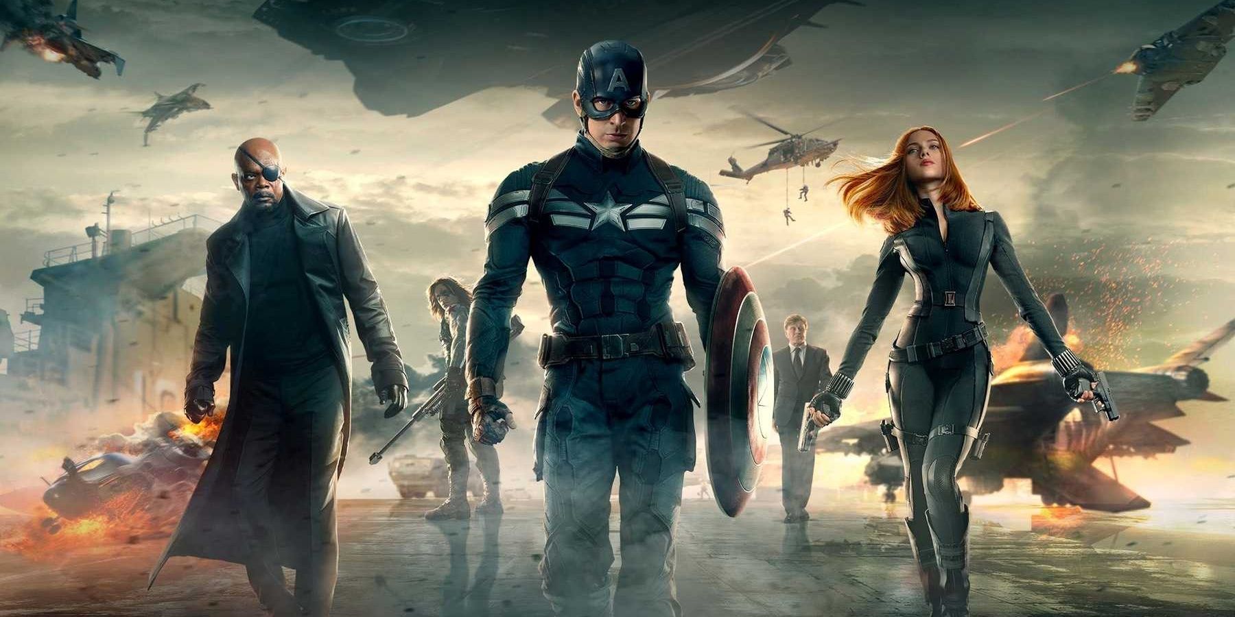 captain america the winter soldier Cropped