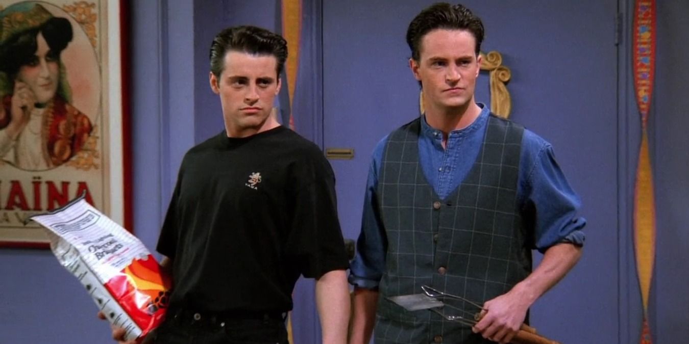 chandler and joey