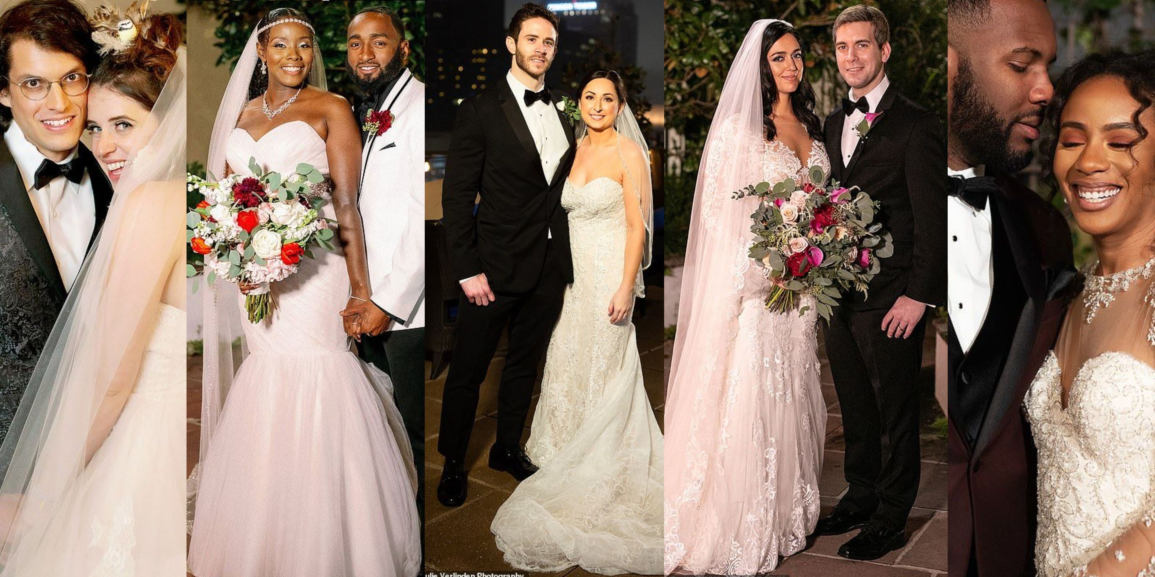 Married At First Sight Wedding Collage