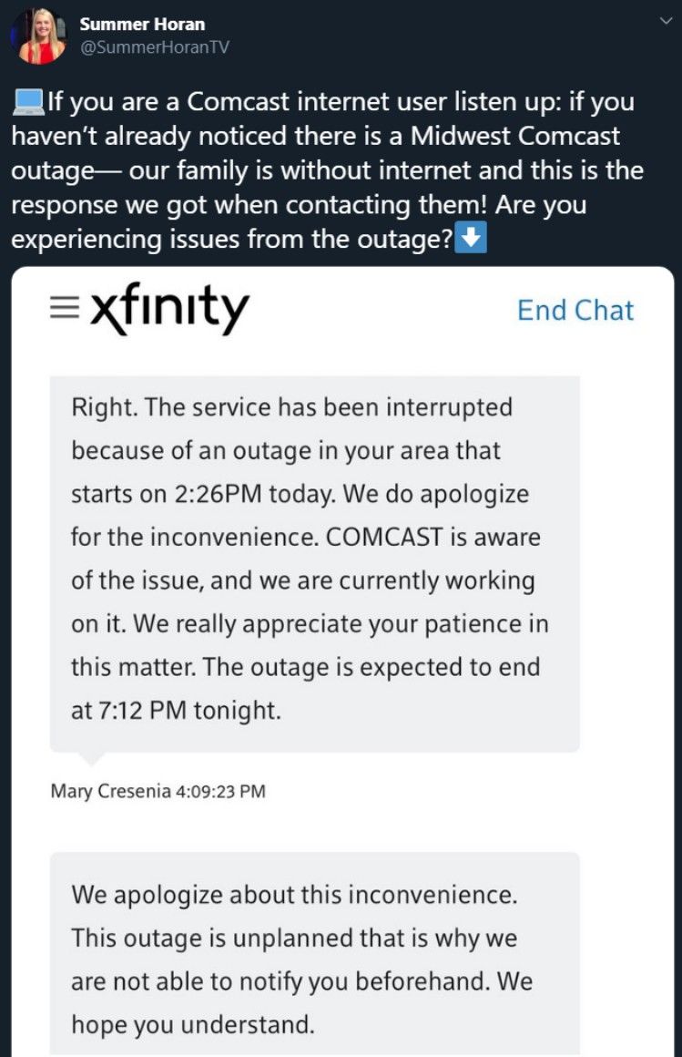 Comcast Down Across US Is Your City Affected by the Outage?